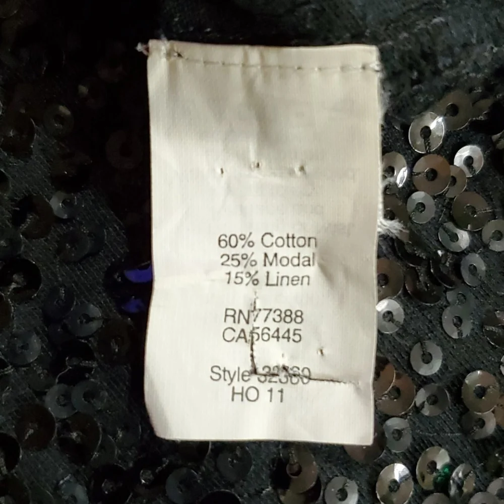 J. CREW SEQUINED SLEEVELESS TOP
